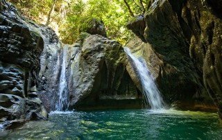 El tesoro más preciado de Puerto Plata son las cascadas de los 27 Charcos de Damajagua. Foto GoDominicanRepublic