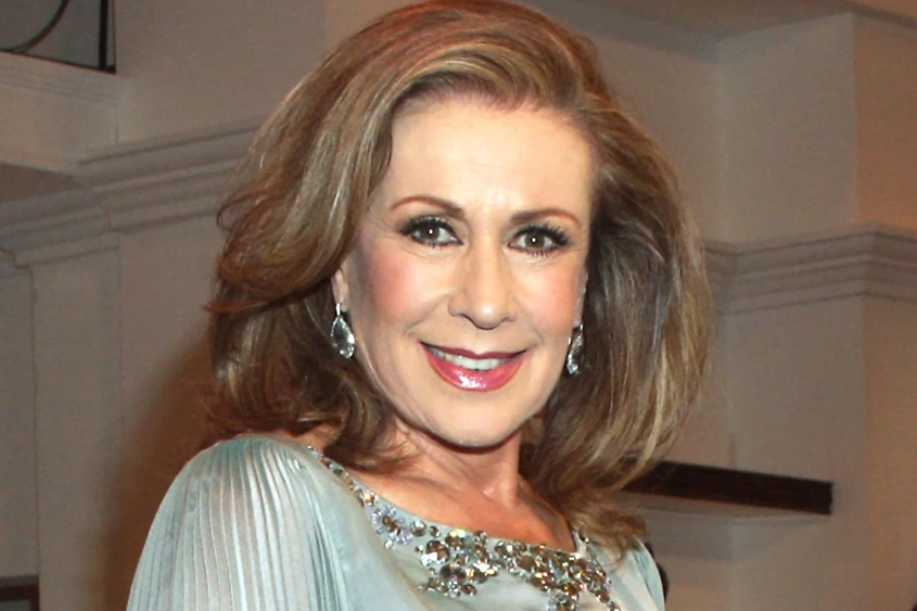 Laura Zapata, actriz mexicana reconocida por sus inolvidables interpretaciones de villanas en telenovelas, cine, teatro y televisión.